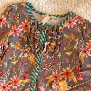 Matilda Jane button down top. Size 6